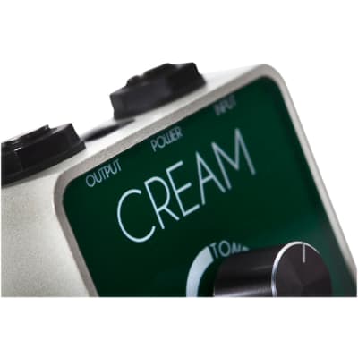 Foxgear Cream Screaming Overdrive 9-12 Volt Guitar Effects Pedal image 5