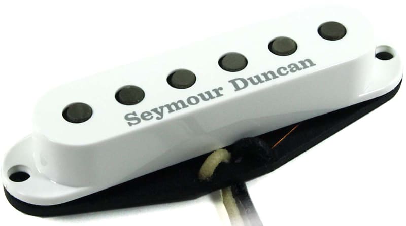 Seymour Duncan APS-2 Alnico 2 Pro Vintage Flat Strat Neck/Bridge Pickup, White image 1