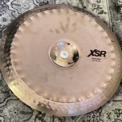 Sabian XSR Fast STAX 13″ X-Celerator Top 16″ Chinese Bottom Cymbal Stack - Brilliant Finish XSRFSXB image 8