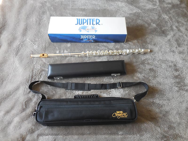 Jupiter CXL CF1050L Carnegie Dimedici Flute Solid Silver Reverb