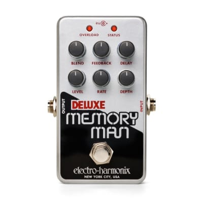 Electro-Harmonix EHX Nano Deluxe Memory Man Analog Delay / Chorus / Vibrato Pedal image 1