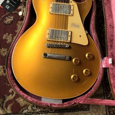 Gibson Custom Shop 1958 Les Paul Gold Top Tom Murphy Painted