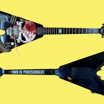 Custom guitar inspired by any movie or TV of your choice (made to order) - see photos for examples image 6