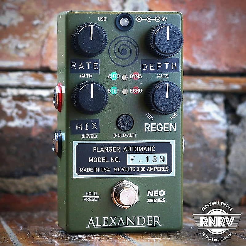 Alexander Pedals F-13 Neo Flanger | Reverb
