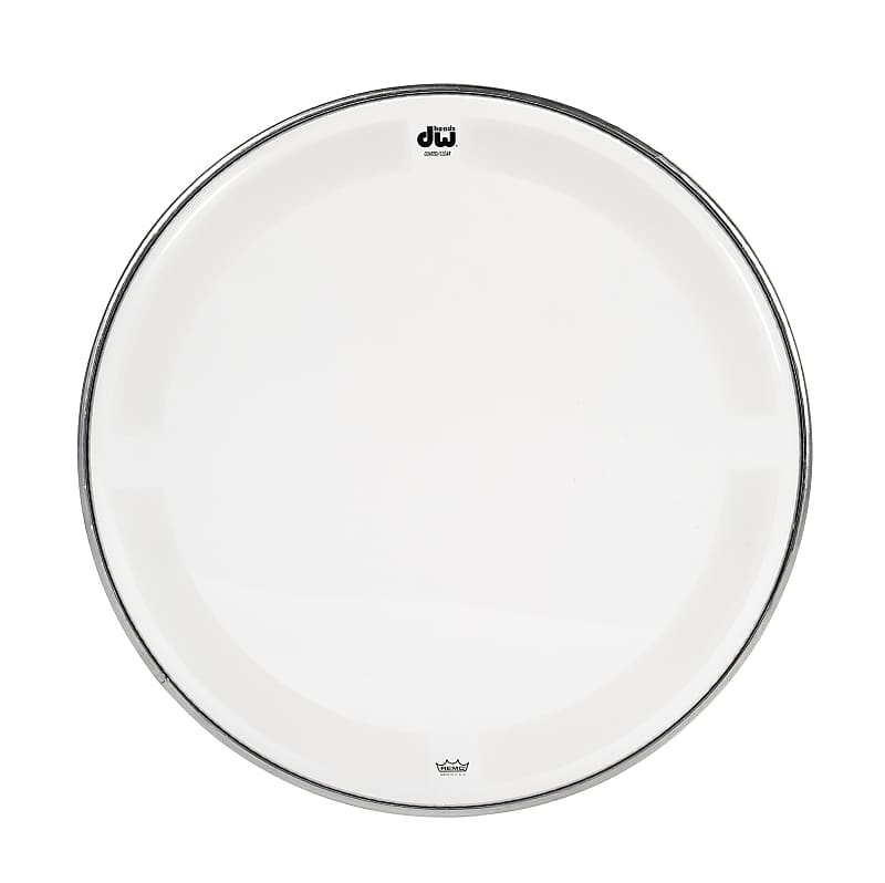 DW Drum Heads : 08" Coated Clear Drum Head image 1
