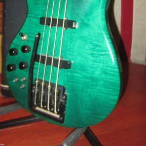 Circa 1989 Carvin Left Handed Electric Bass w/ Tremolo image 1