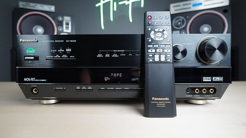 Panasonic SA-HE100 SA-HE200 アンプセット Panasonic SA-HE100 SA-HE200 アンプセット