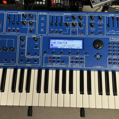 Oberheim OB-12 49-Key 12-Voice Synthesizer 2000 - Blue