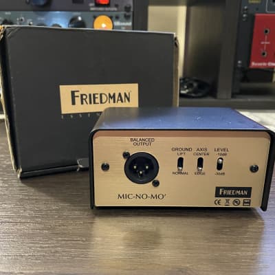 Reverb.com listing, price, conditions, and images for friedman-mic-no-mo-passive-cabinet-simulator