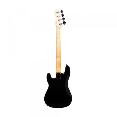 Stagg SBP-30-BLK Standard "P" Electric Bass Guitar Black "Stanford" image 6