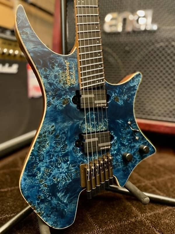 Strandberg J6 blue made burst Japan-