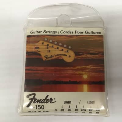 Fender 150 Original Rock n Roll Guitar String Set 10 38 Jimi Hendrix Set