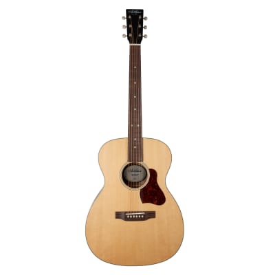 Art & Lutherie Ami Cedar Parlor Acoustic Guitar in Black