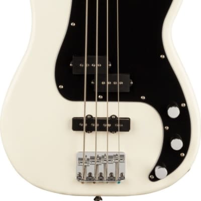 Squier Affinity Series Precision Bass PJ, Maple Fingerboard, Black Pickguard, Olympic White image 8