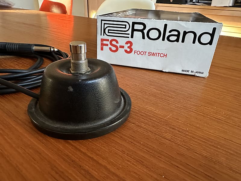 Roland FS-1 Foot Switch 1980’s - Black image 1