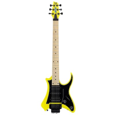 Traveler Guitar Vaibrant 88 Standard Electric Guitar Electric Yellow image 1