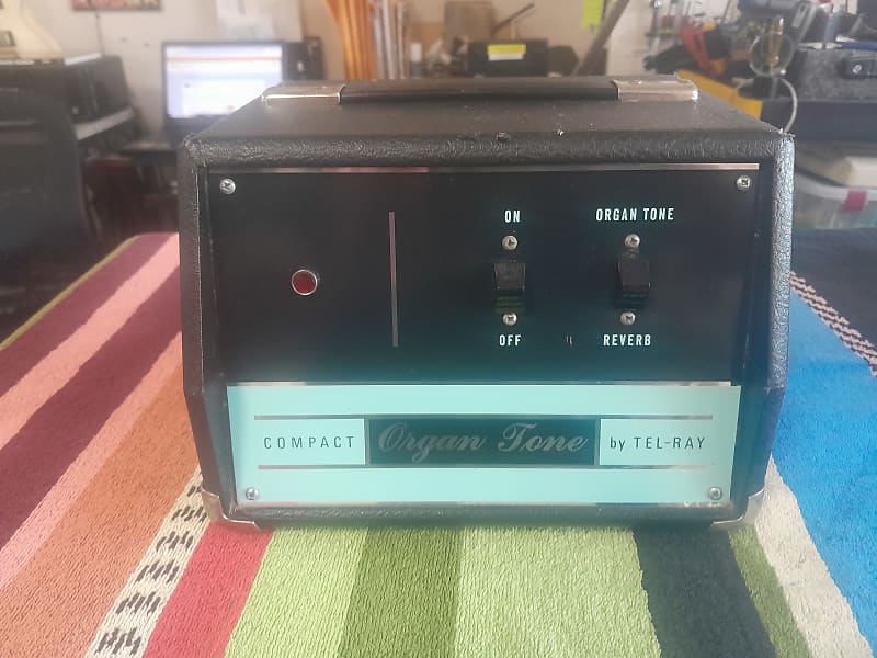 Tel-Ray Compact Organ Tone /Reverb 1960s/70s - Black | Reverb