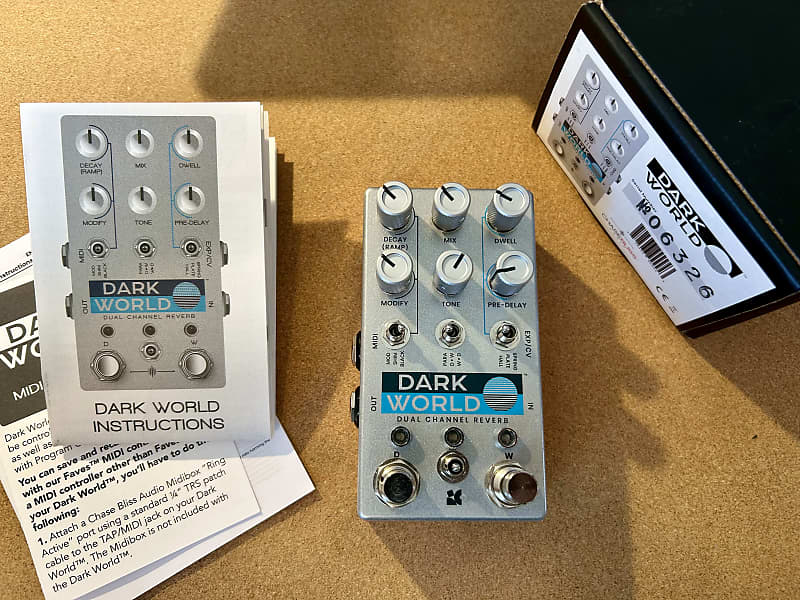 Chase Bliss Audio Dark World Dual Channel Reverb | Reverb