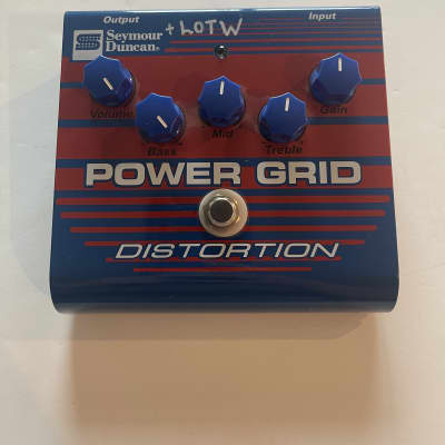 Seymour Duncan SFX-08 Power Grid Distortion LOTW Modded Rare Guitar Effect Pedal for sale