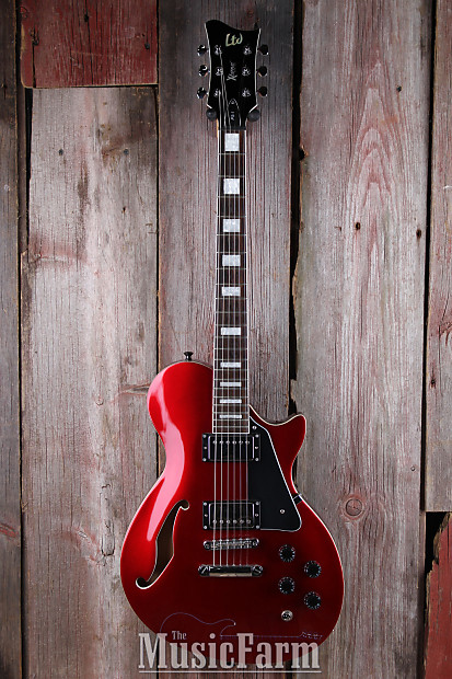ESP LTD XTone PS1 Semi Hollow Electric Guitar Black Cherry Finish