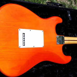 Fender Custom Shop Stratocaster 2008 Sunset Orange Guitar image 11