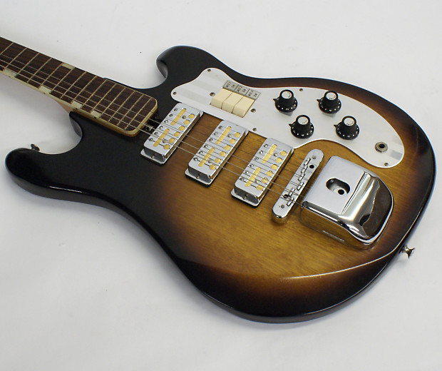 Vintage 1965 Teisco ET-300 Electric Guitar with 3 Gold Foil