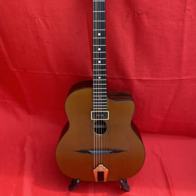Gypsy Jazz Guitar - YL Cholet - Oval hole Selmer Maccaferri 2023 - Vintage for sale