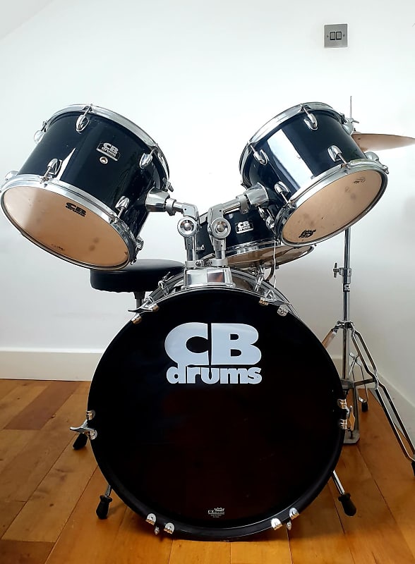 CB Percussion Fusion 5 Piece Starter Drum Kit (Near Complete) Reverb
