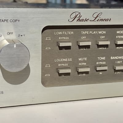 Phase Linear 3500 Series II  Pre Amplifier Fully internally restored and upgraded! image 2