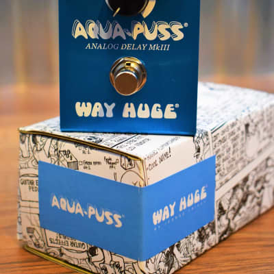 Dunlop Way Huge WM71 Aqua Puss Smalls Analog Delay Guitar Effect Pedal image 1