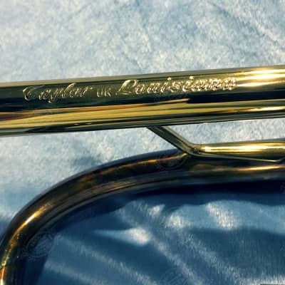 TAYLOR CUSTOM Bb TRUMPET "LOUISIANA"—Amazing Tone+Gorgeous. One-Of-A-Kind. From a Hollywood film!!! image 13
