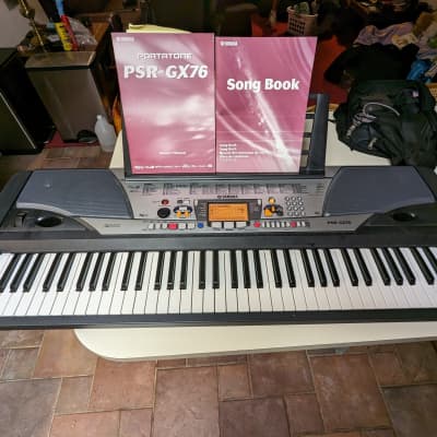 Yamaha PSR-GX76 Digital Keyboard Synth 1998 w/ carry bag