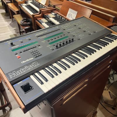 Oberheim Matrix 12 61-Key 12-Voice Synthesizer 1985 - Black