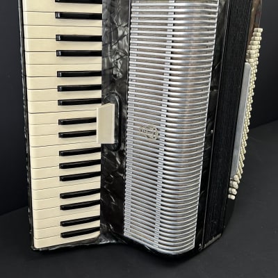 Frontalini Italian Vintage Piano Accordion 120 Bass image 4