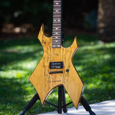 B.C. Rich Exotic Warlock - Spalted Maple image 11