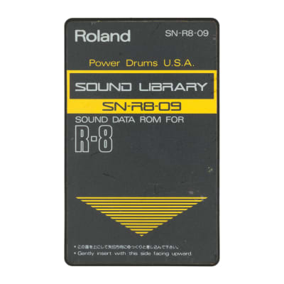 Roland SN-R8-09 Power Drums USA ROM Card for R-8 [USED]