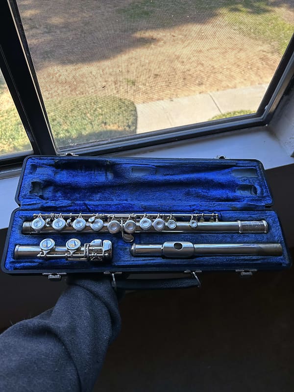 Bundy Selmer Flute W/ Case Fully Repadded, Cleaned, Reverb