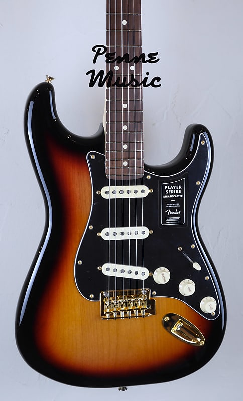 Fender Limited Edition Player Stratocaster 3-Color Sunburst with Custom  Shop Fat 50