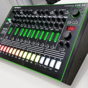 Stained Black MDF stand for the Roland  AIRA TR-8 Rhythm Performer image 3