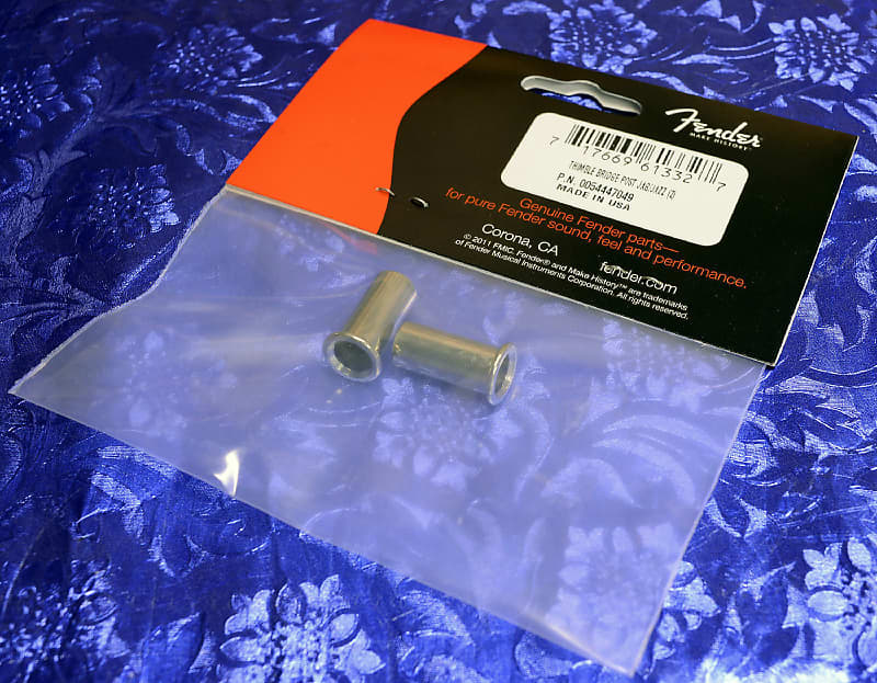 Fender Jazzmaster Jaguar Bridge Post Thimbles Set Of Two, Reverb