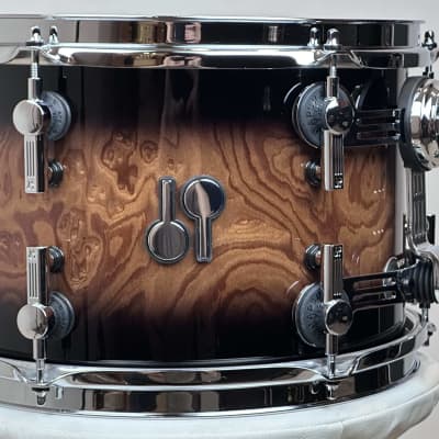 Sonor 18/12/14" SQ2 Medium Beech Drum Set - High Gloss Brown Walnut Burst image 16