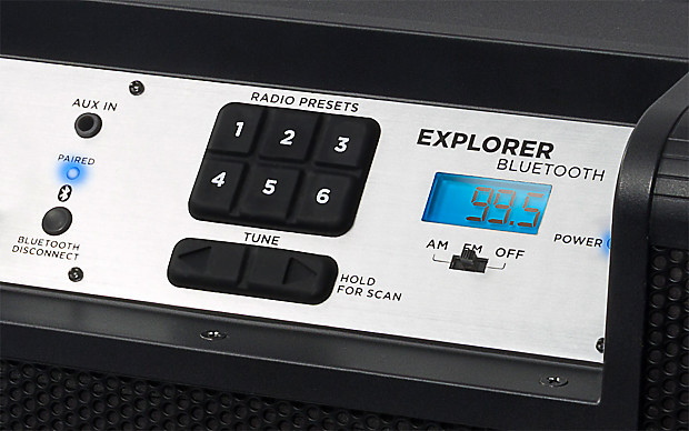 Ion Audio Explorer Bluetooth Portable Wireless Speaker System