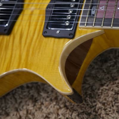 2023 Valiant "The Smith" Ambered Antique | Flamed Top, Back, Sides + Flame Maple Binding image 7
