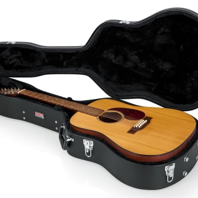 Gator Cases 12-String Dreadnought Guitar Wood Case image 1