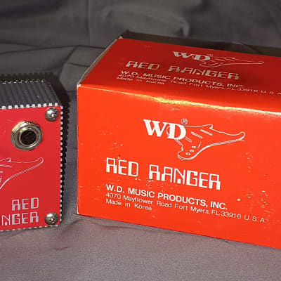WD RED RINGER Effects Box NEW OLD STOCK Rare & Discontinued Dan Armstrong for sale