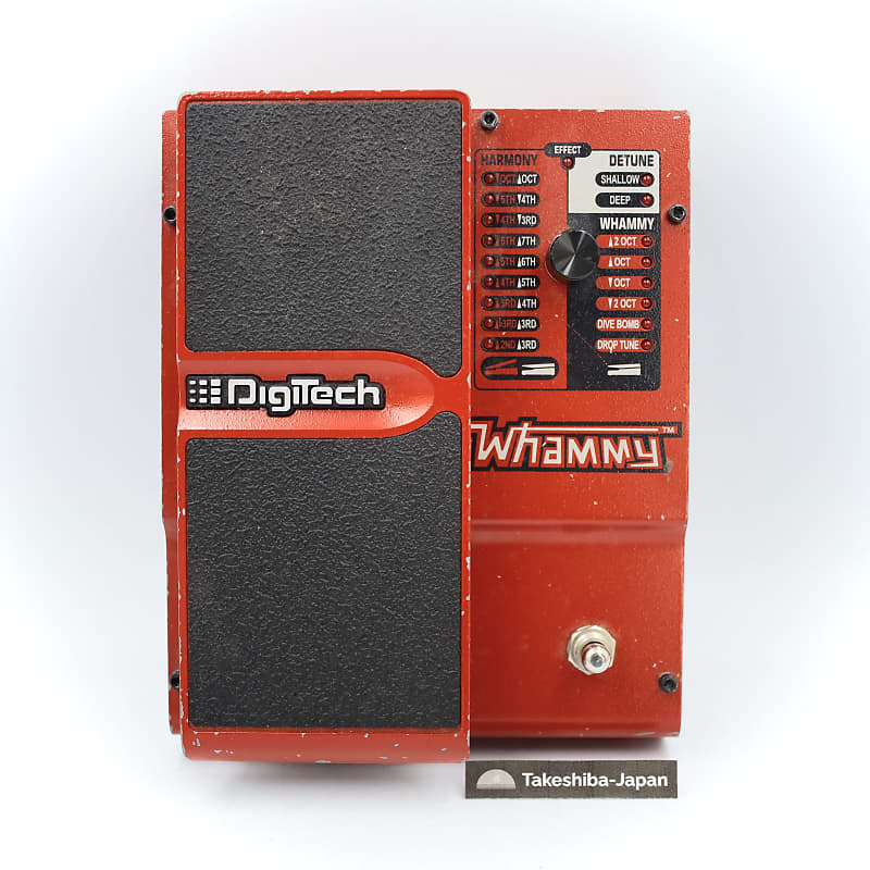 Digitech WH-4 Whammy IV Octave Pitch Shifter Guitar Effect Pedal 00013392