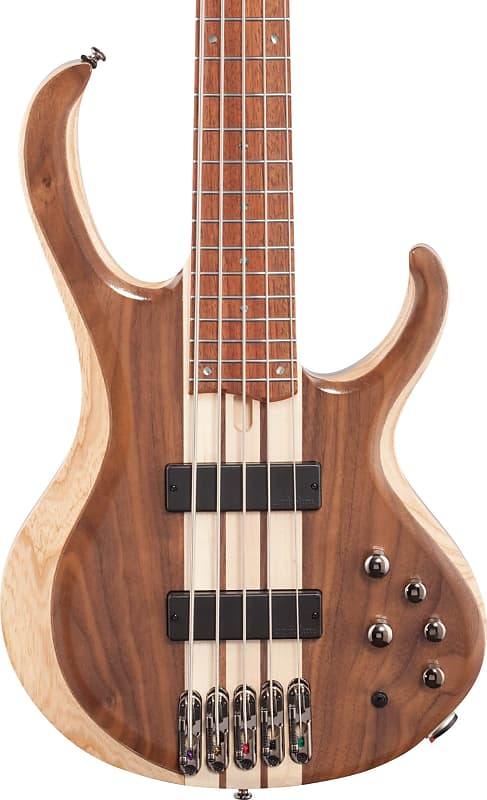 Ibanez BTB745 Standard 5-String Bass Guitar, Jatoba