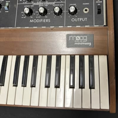 ORIGINAL VINTAGE Moog Minimoog Model D 44-Key Monophonic Synthesizer image 2