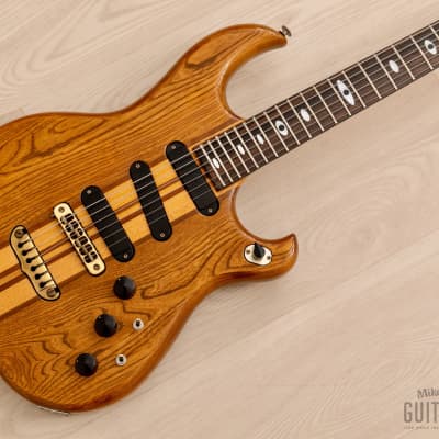 1981 Aria Pro II Rev-Sound RS-850 Neck Through Superstrat Walnut
