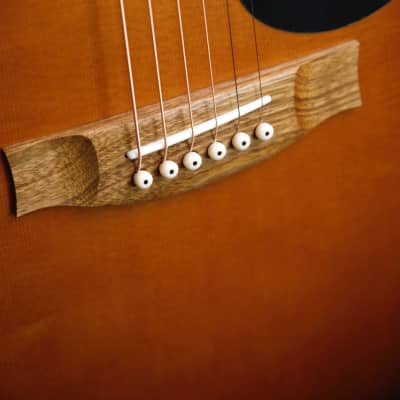 Maton S60 Dreadnought Spruce/Maple Sunburst Acoustic Guitar image 6